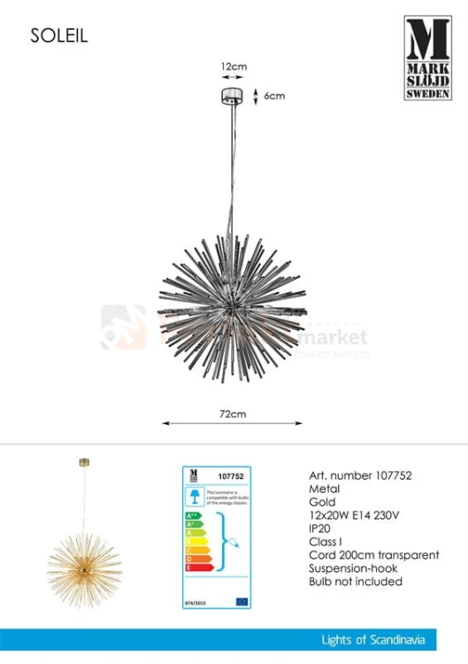 markslojd 107752  SOLEIL Wisząca 12L Złota perfektmarket size.jpg