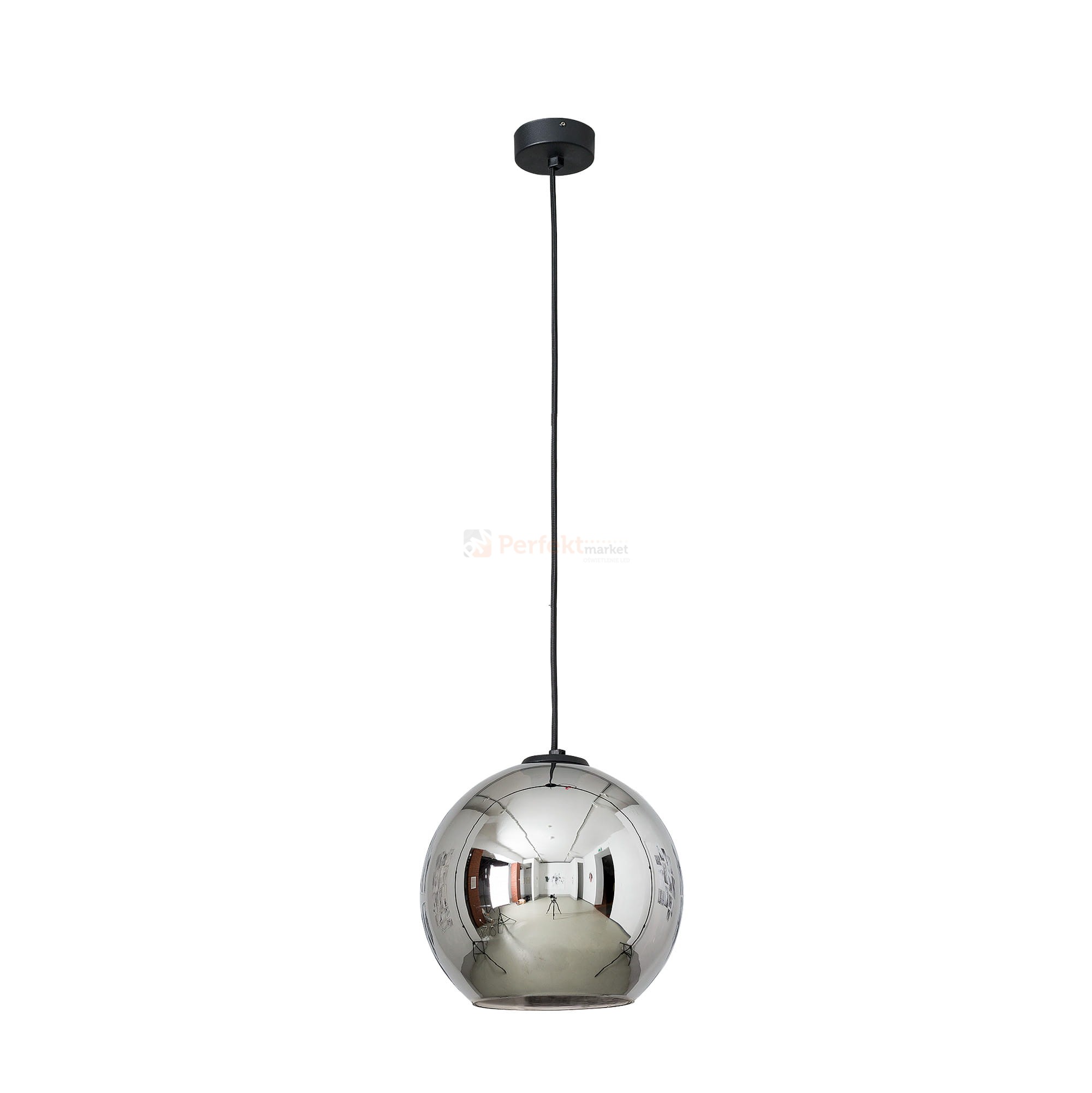 lampa wisząca kula chrom 9056 Oprawa oświetl POLARIS CHROME.jpg