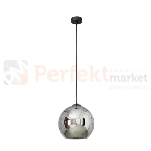 Lampa wisząca kula chrom 25cm Polaris Nowodvorski 9056