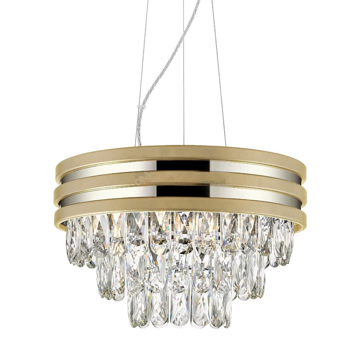 Lampa wisząca NAICA P0525-04A-F4V6 srebrno złota detal perfektmarket.jpg