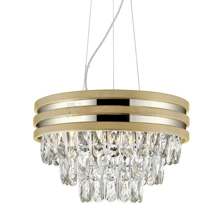 Lampa wisząca NAICA P0525-04A-F4V6 srebrno złota detal perfektmarket.jpg