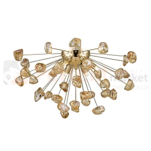 Lampa sufitowa złota STAR C0539-06A-F7DY Zuma Line