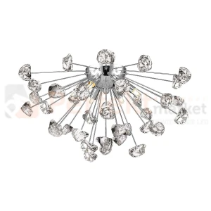 Lampa sufitowa STAR chrom C0539-06A-F4AC Zuma Line