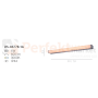 Kinkiet nad lustro łazienkowy 30 cm Italux Sanosti WL-86778-1A chrom IP44.png