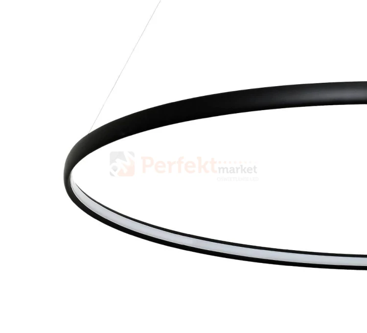 Lampa wisząca koło ring pierścień czarny 120 cm Carlo Zuma Line PL210503-1200-BK detail.jpg