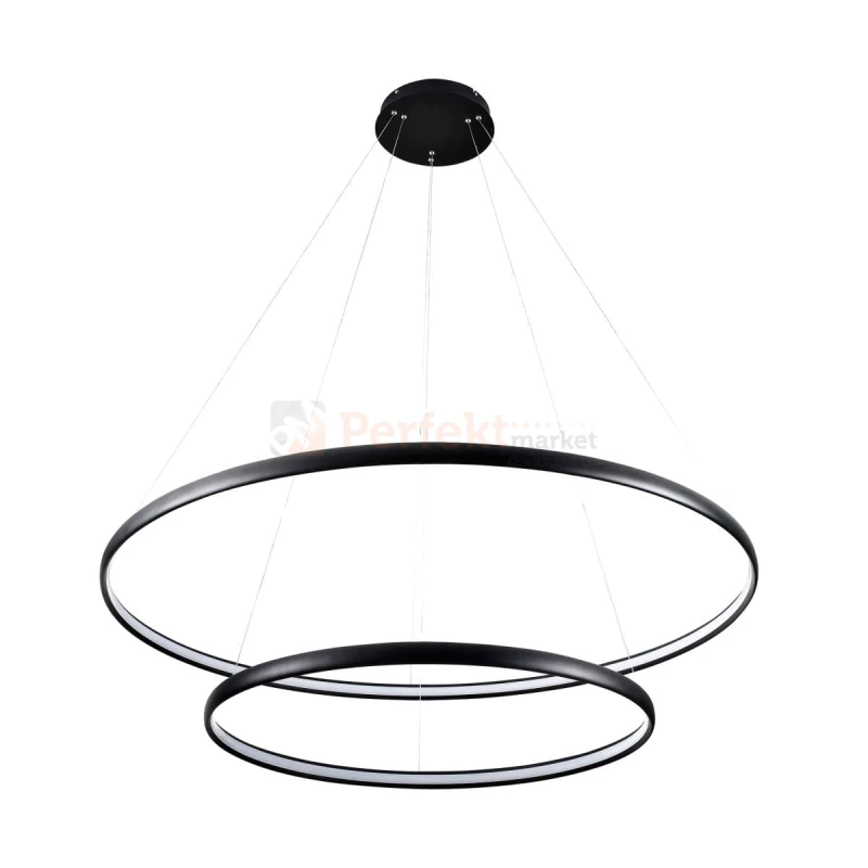 Lampa wisząca ringi pierścienie Carlo 80 + 120 cm  Zuma Line wymiary rysunek techniczny perfektmarket.webp