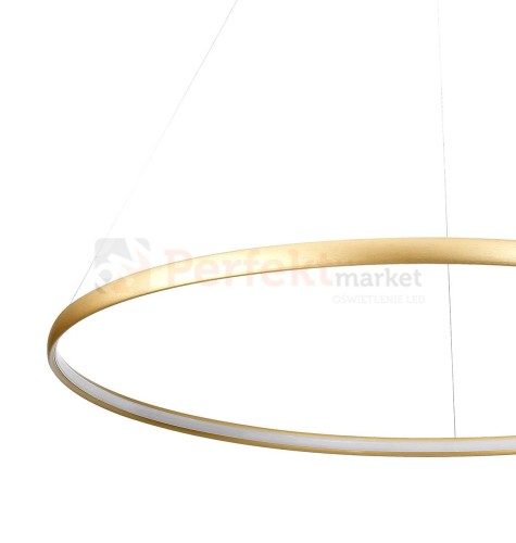 Lampa wisząca koło ring pierścień złoty 120 cm Carlo Zuma Line PL210503-1200-GD detail.jpg