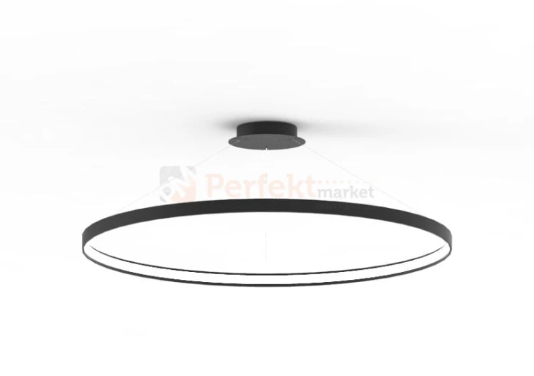 Lampa wisząca LA0722/1 - BK - CIRCLE Fi 1100mm dł. linek H2,5m