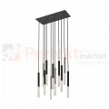 P0461-11L-P7SD ONE LAMPA WISZĄCA CZARNY MAT+ZŁOTA/MATT BLACK+FRENCH GOLD