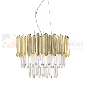 Lampa wisząca Gladius złota Zuma Line P0535-05B-F4J7