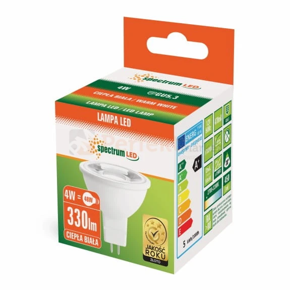 zarowka led mr16 4w 38 stopni 12V spectrum ciepla perfektmarket.jpg