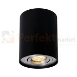 CHLOE GU10 NATYNKOWA GU10 250V IP20 93x124mm CZARNY okrągła  ruchoma