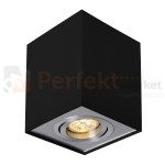 CHLOE GU10 NATYNKOWA GU10 250V IP20 97x97x125mm CZARNY kwadrat. ruchoma