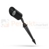 FLORI SPOT GU10 OGRODOWA 250V IP65 340x80x60mm CZARNY wbijana/z podstawką