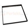Ramka montażowa  obudowa natynkowa czarna do paneli LED 600x600