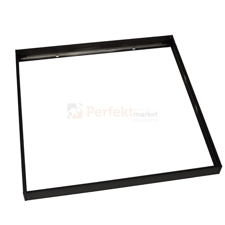 Ramka montażowa  obudowa natynkowa czarna do paneli LED 600x600