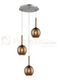 Lampa wisząca Monic Copper potrójna sufitowa kule kula oświetlenie_LED led pendant miedziana miedź MD1629-3B  Zuma Line perfektmarket.jpg