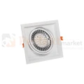 MDD MAXI DUE GU10 X 1 AR111  250V IP20 186x186x43mm BIAŁY