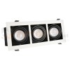 MODERN DAY MINI GU10 X 3 GU10 250V IP20 112x289x115mm BIAŁY, ŚRODEK CZARNY