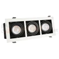 MODERN DAY MINI GU10 X 3 GU10 250V IP20 112x289x115mm BIAŁY, ŚRODEK CZARNY