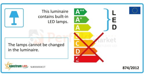 NYMPHEA  24W 1840lm CCT 230V 130st IP20 390x70mm BIAŁY okrągła DIM SPECTRUM SMART
