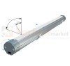 zaślepka aluminiowa do profilu LED typu cosmoz otworem czarna srebrna oświetlenie_led perfektmarkat schemat