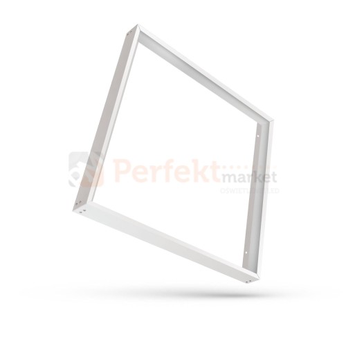 RAMKA DO MONTAŻU NATYNKOWEGO OPRAW ALGINE LINE 600x600mm BIAŁY skręcana