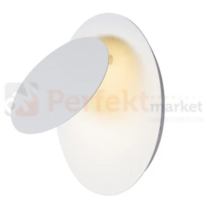 Lampa ścienna kinkiet LED PILLS L biała 30cm białe koła