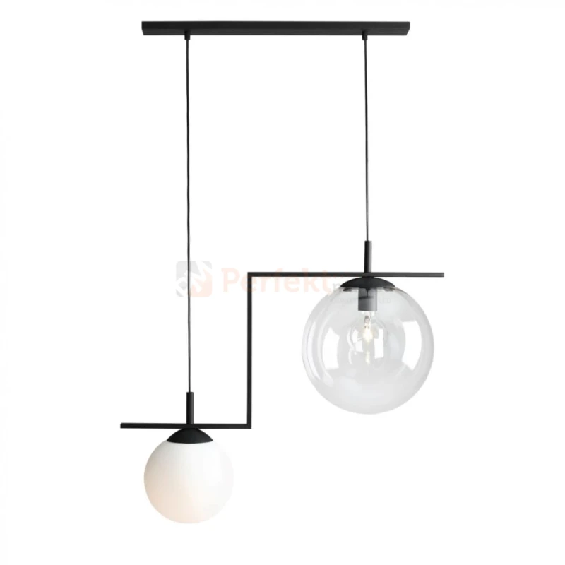 Lampa wisząca designerska ZAC 2 MIX szklane kule perfektmarket.jpg