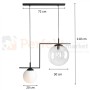 Lampa wisząca designerska ZAC 2 MIX szklane kule perfektmarket.jpg