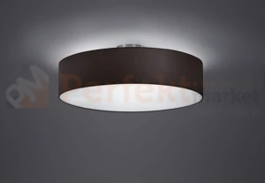 Plafon lampa sufitowa 50cm czarny abażur Trio HOTEL 603900302