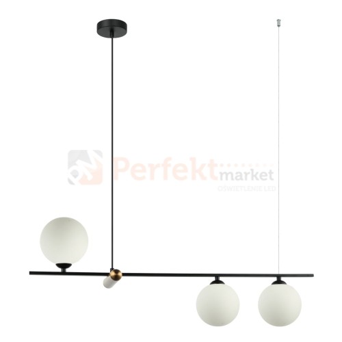 Italux PND-76540-3-BK Wisz�ce br�z antyczny, czarny