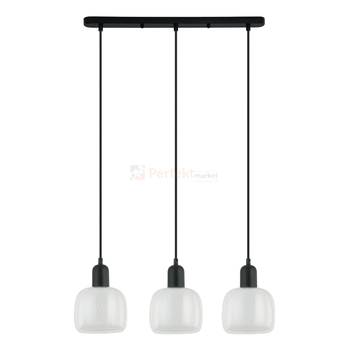 Italux PND-67594-3-BK+CL Wisz�ce czarny