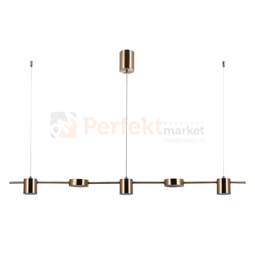 Italux PND-16374-5-COP-GD-3K Wisz�ce mosi�ny