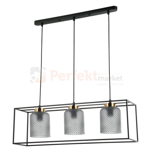 Italux PND-23231-3-BK+SG Wisz�ce czarny