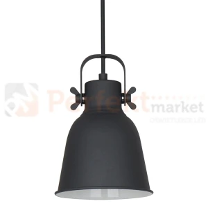 Italux Lavare MD-HN82608-1-BK+WH lampa wisząca biało czarna