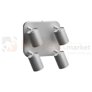 Lampa sufitow EYE SPOT IV 5844 Nowodvorski srebrny GU10