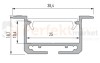 Profil aluminiowy LED inSILEDA oświetlenie_LED oswetlenie_sufitowe wymiary rozmiar perfektmarket.jpg