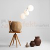 lampa wisząca biała kule szklane BLOOM 4 WHITE 1091L aldex perfektmarket olsztyn 1.jpg