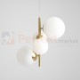 BLOOM 4 BRASS 1091L40 lampa wisząca miedź kule szklane białe do salonu perfektmarket olsztyn 1.jpg