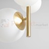 BLOOM 4 BRASS 1091L40 lampa wisząca miedź kule szklane białe do salonu perfektmarket olsztyn 3.jpg