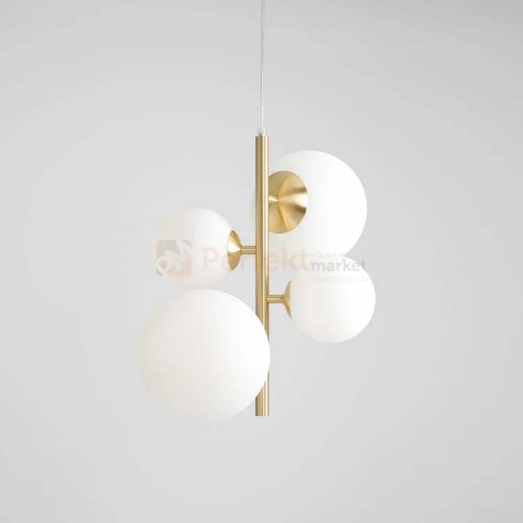 BLOOM 4 BRASS 1091L40 lampa wisząca miedź kule szklane białe do salonu perfektmarket olsztyn.jpg