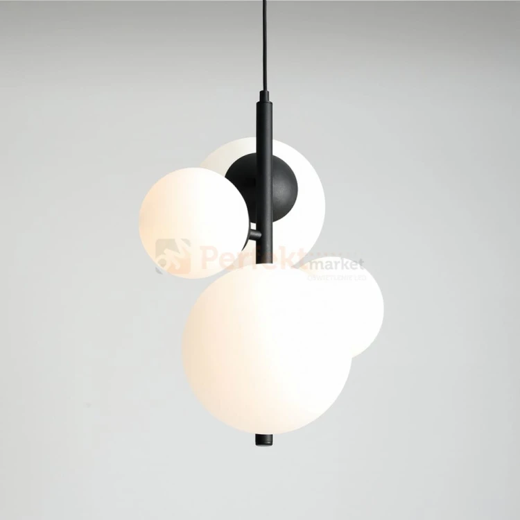 lampa wisząca czarna szklane kule aldex BLOOM 4 BLACK 1091L1 perfektmarket.jpg
