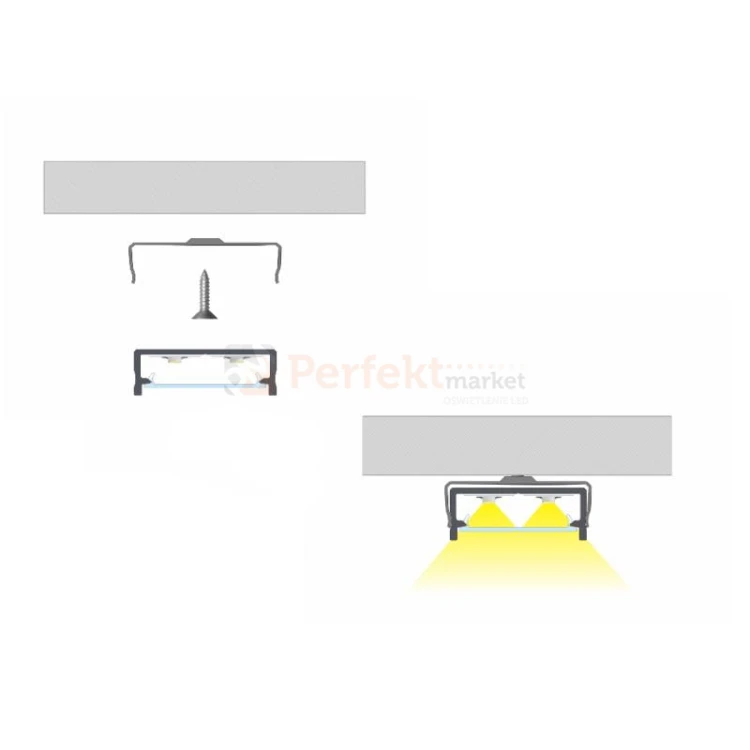 uchwyt do profilu LED dual na dwie tasmy montaż perfektmarket sklep z oswietleniem led olsztyn.jpg