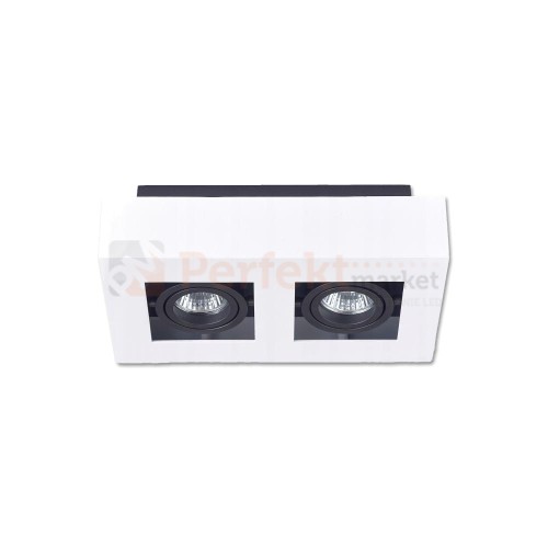 oprawa sufitowa 2xGU10 50mm 230v downlight biało czarny perfektmarket.jpg
