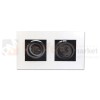 oprawa sufitowa 2xGU10 50mm 230v downlight biało czarny przód perfektmarket.jpg