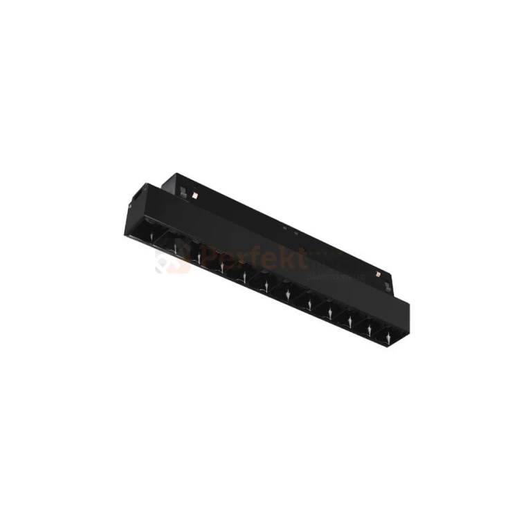 oprawa na szynę magnetyczną 48V 12W DOTS listwa led linia z diodami czarna 1 oxyled perfektmarket.jpg