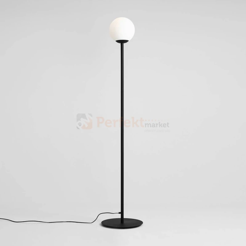 lampa podłogowa PINNE 1 FLOOR black Aldex loft czarna z matowym kloszem perfektmarket.jpeg
