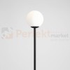 lampa podłogowa PINNE 1 FLOOR black Aldex loft czarna z matowym kloszem perfektmarket 3.jpeg