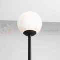 lampa podłogowa PINNE 1 FLOOR black Aldex loft czarna z matowym kloszem perfektmarket.jpeg